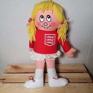 VINTAGE 1974 Libby's Promotional Rag Doll